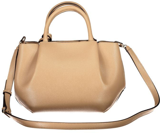 Guess Jeans Beige Polyurethane Women's Bag Beige