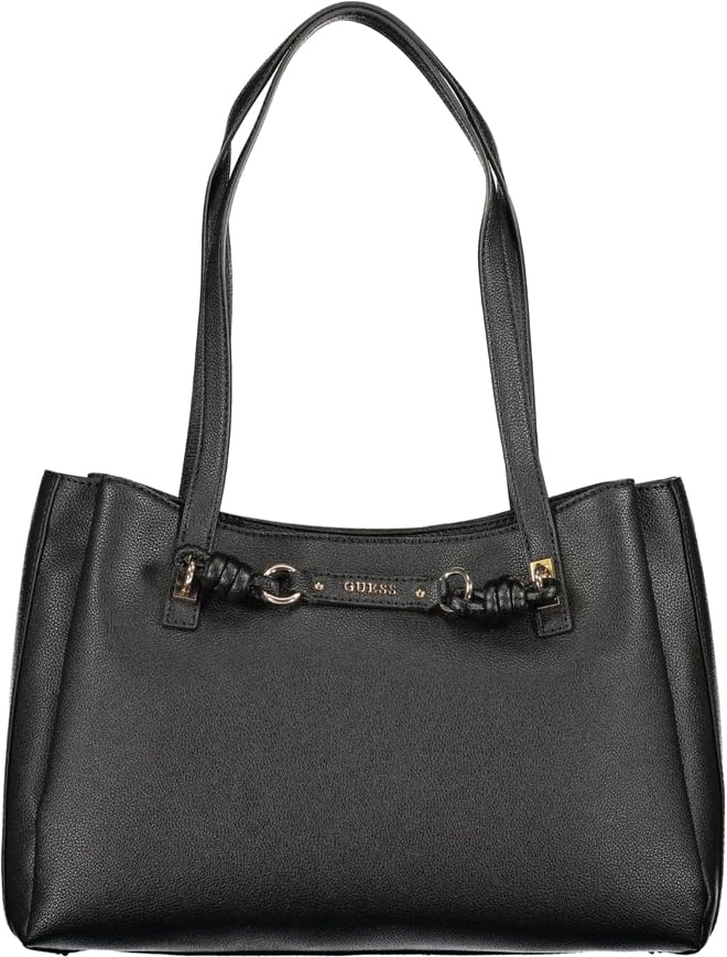 Guess Jeans Nero Polyurethane Women's Bag Zwart