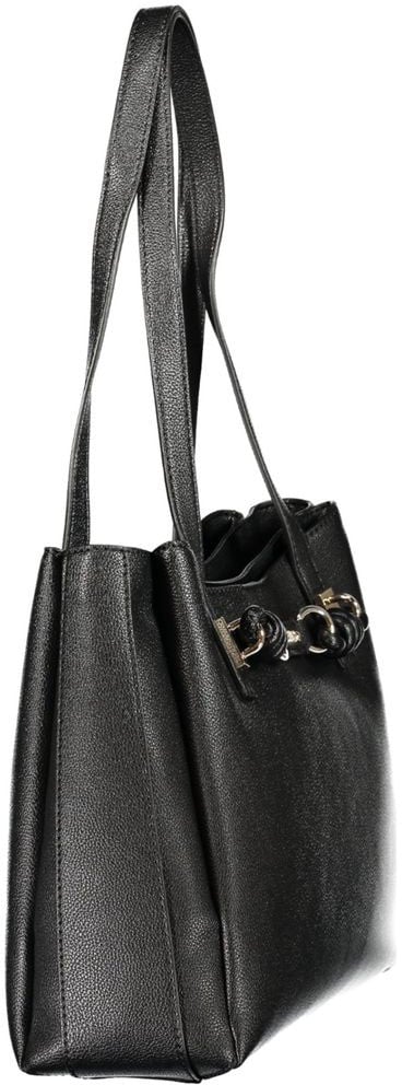 Guess Jeans Nero Polyurethane Women's Bag Zwart