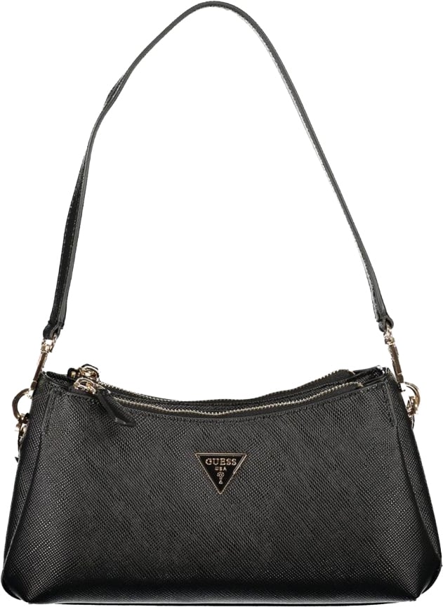 Guess Jeans Nero Polyurethane Women's Bag Zwart
