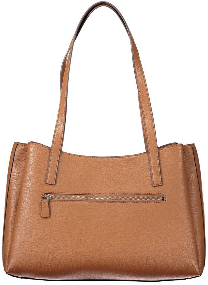 Guess Jeans Brown Polyurethane Women's Bag Bruin