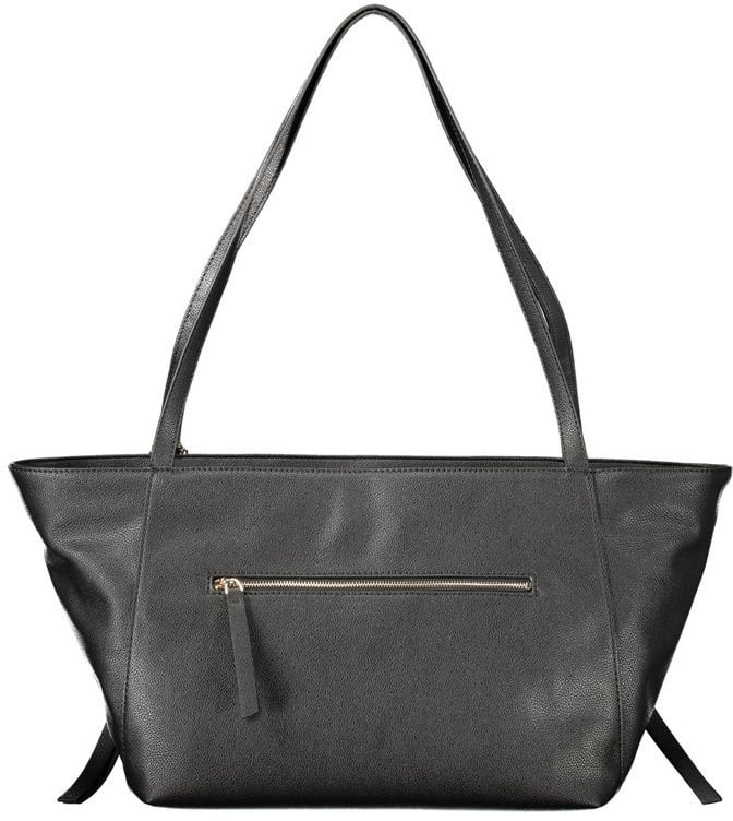 Guess Jeans Black Polyurethane Women's Bag Zwart