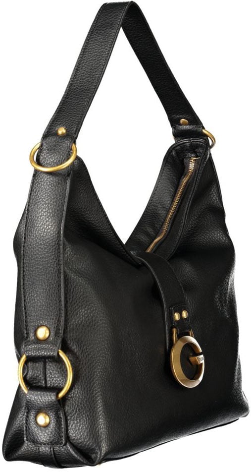 Guess Jeans Nero Polyurethane Women's Bag Zwart