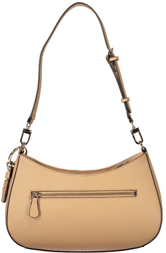 Guess Jeans Beige Polyurethane Women's Bag Beige