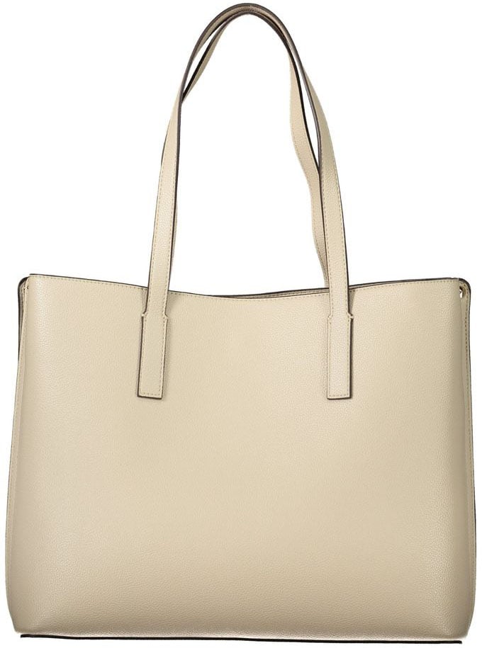Guess Jeans Beige Polyurethane Women's Bag Beige