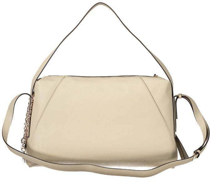 Guess Jeans Beige Polyurethane Women's Bag Beige