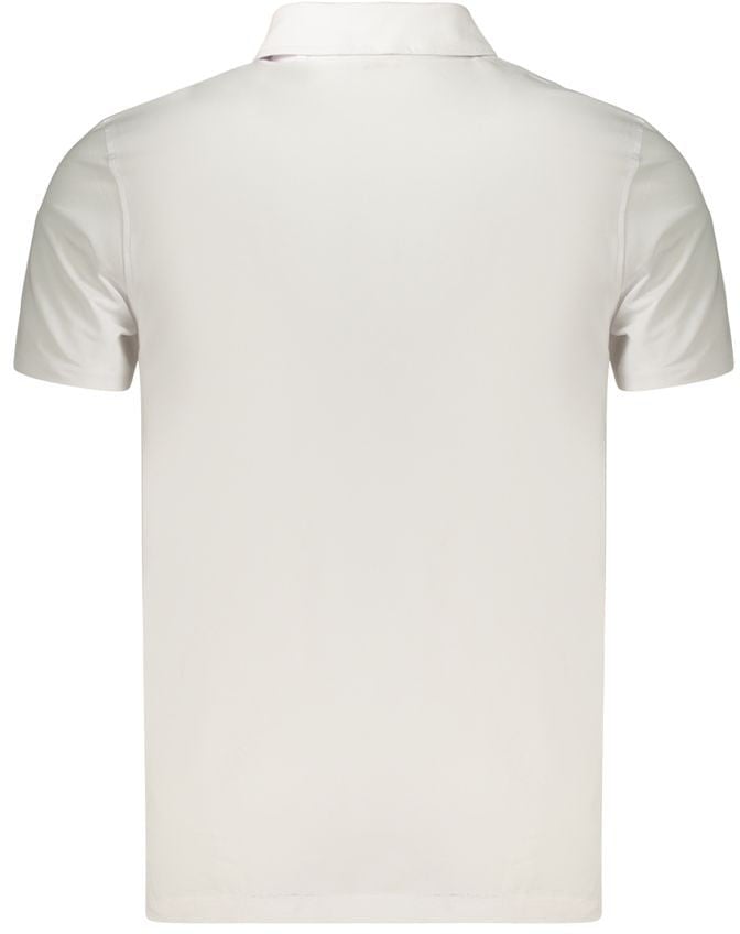 Guess Jeans Bianco Cotton Men Polo Wit