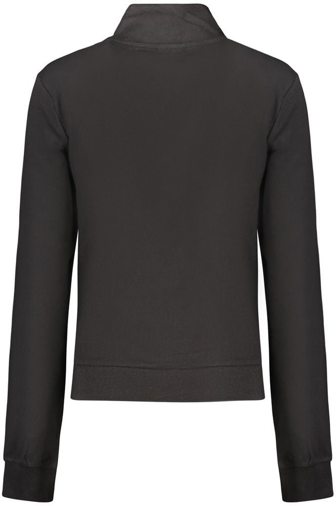 Guess Jeans Black Modal Women's Sweatshirt Zwart