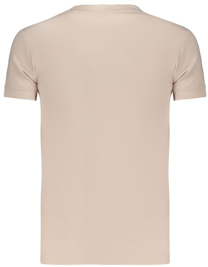 Guess Jeans Pink Cotton Womens T-Shirt Roze