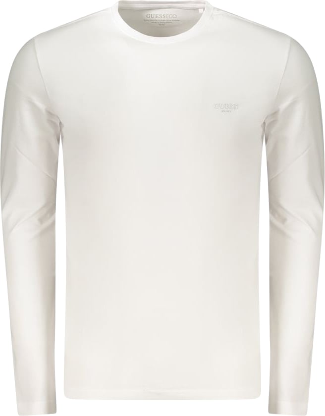 Guess Jeans White Cotton Men's T-Shirt Wit