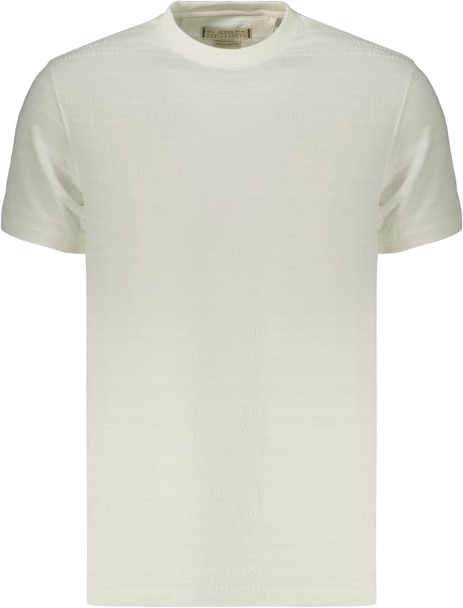 Guess Jeans Bianco Cotton Men's T-Shirt Wit
