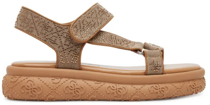 Guess Lode2 Sandalen Beige