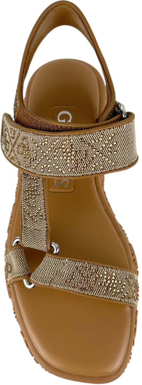 Guess Dames Sandaal Bruin
