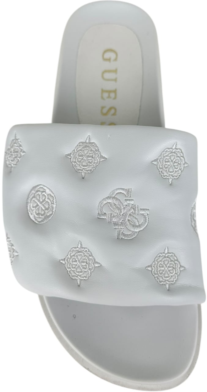 Guess Dames Slipper Wit