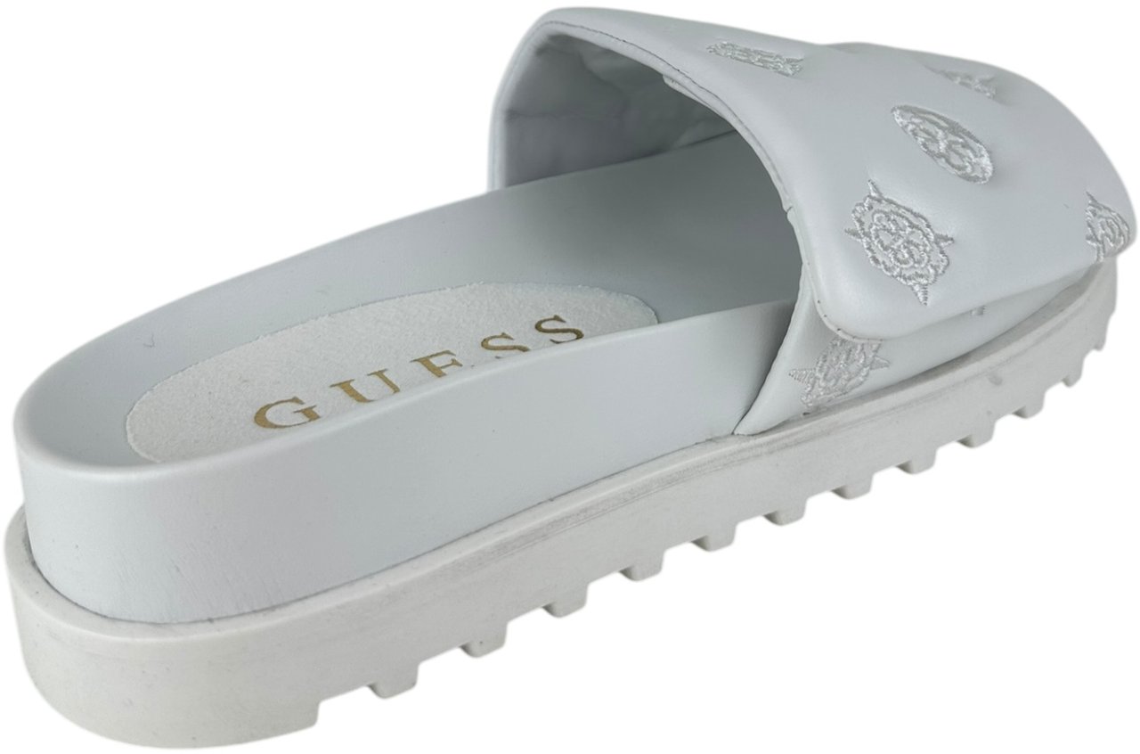 Guess Dames Slipper Wit