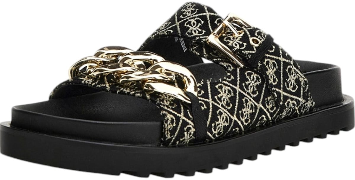 Guess Dames Slipper Zwart