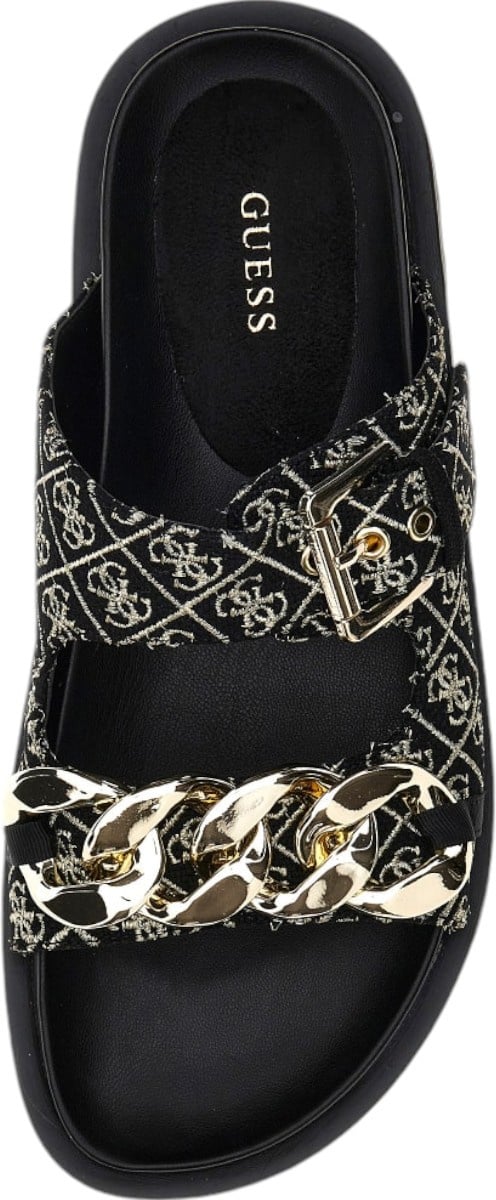 Guess Dames Slipper Zwart