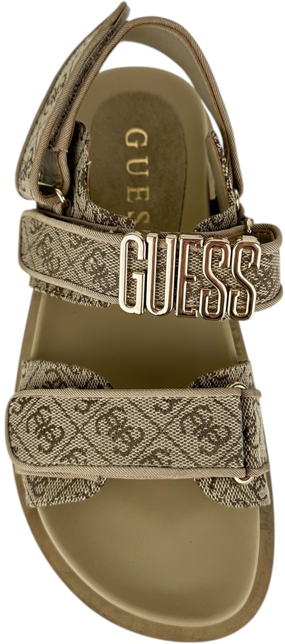 Guess Dames Sandaal Bruin