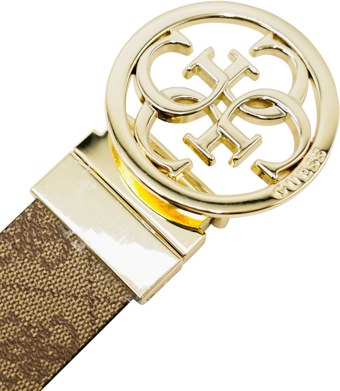 Guess Nolana Omkeerbare Broekriem Beige