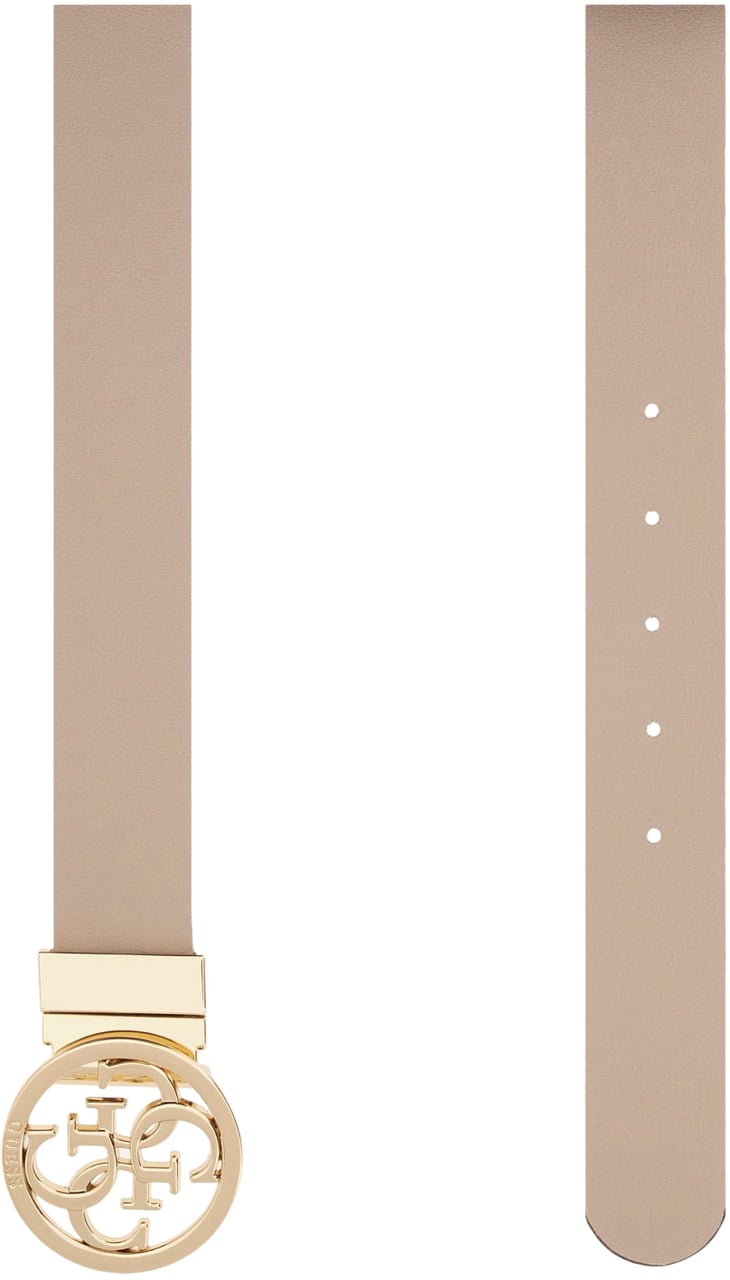 Guess Nolana Omkeerbare Broekriem Beige