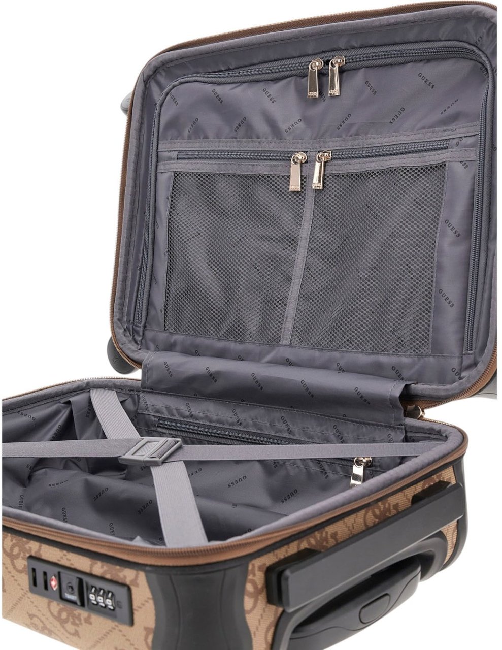 Guess Dames Koffer Bruin