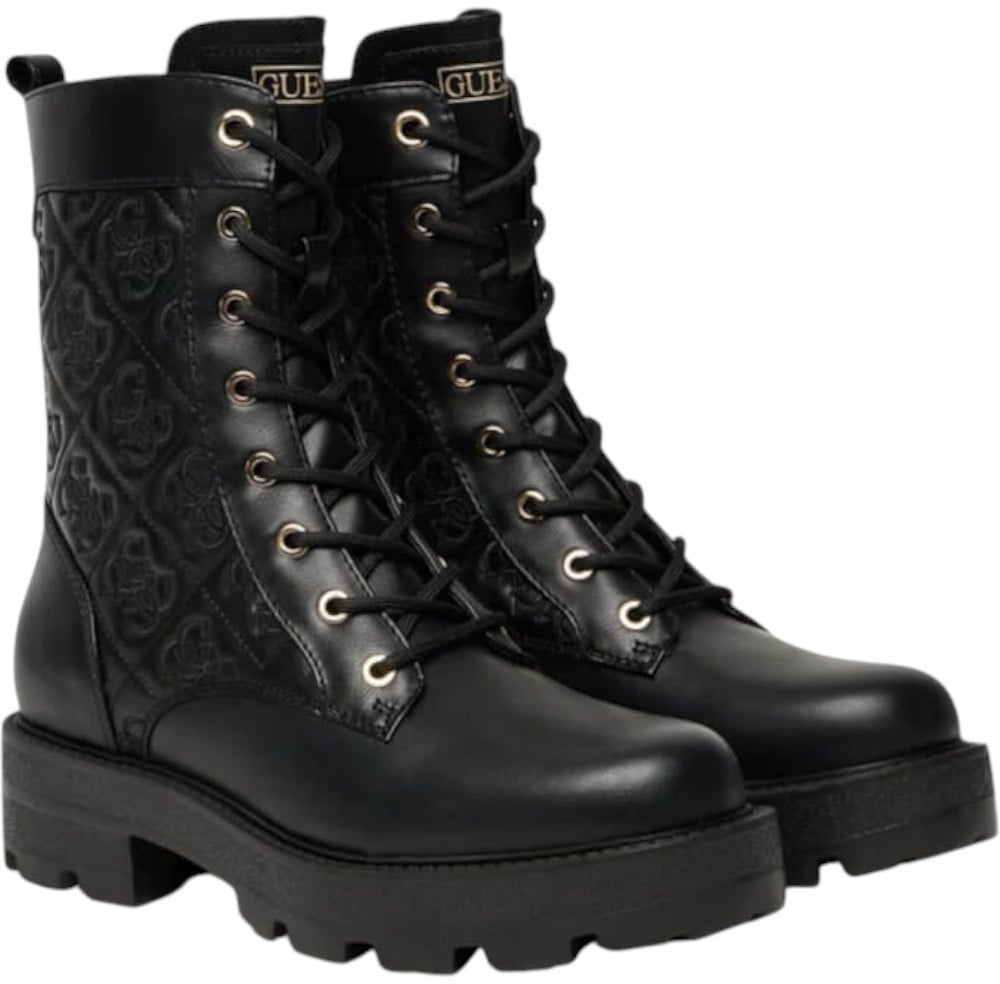 Guess Dames Laars Zwart