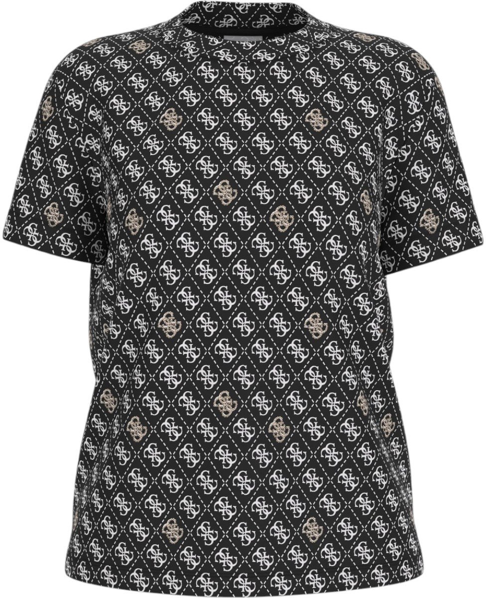 Guess Dames T-shirt Zwart