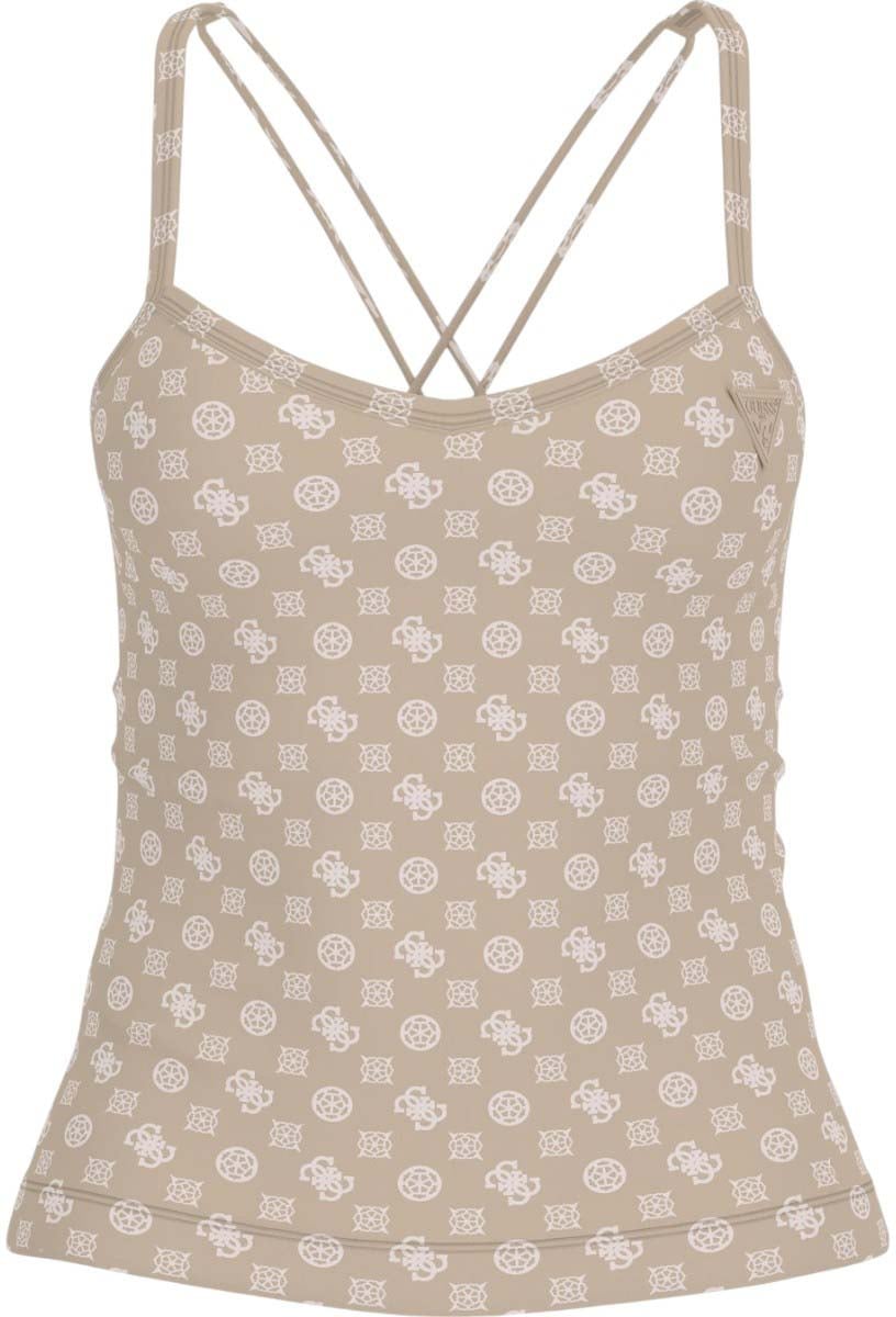 Guess Dames T-shirt Bruin