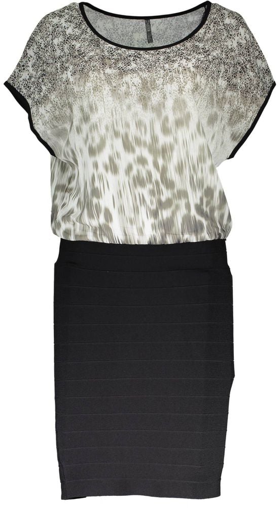 Guess Jeans Multicolore Viscosa Women Dress Divers