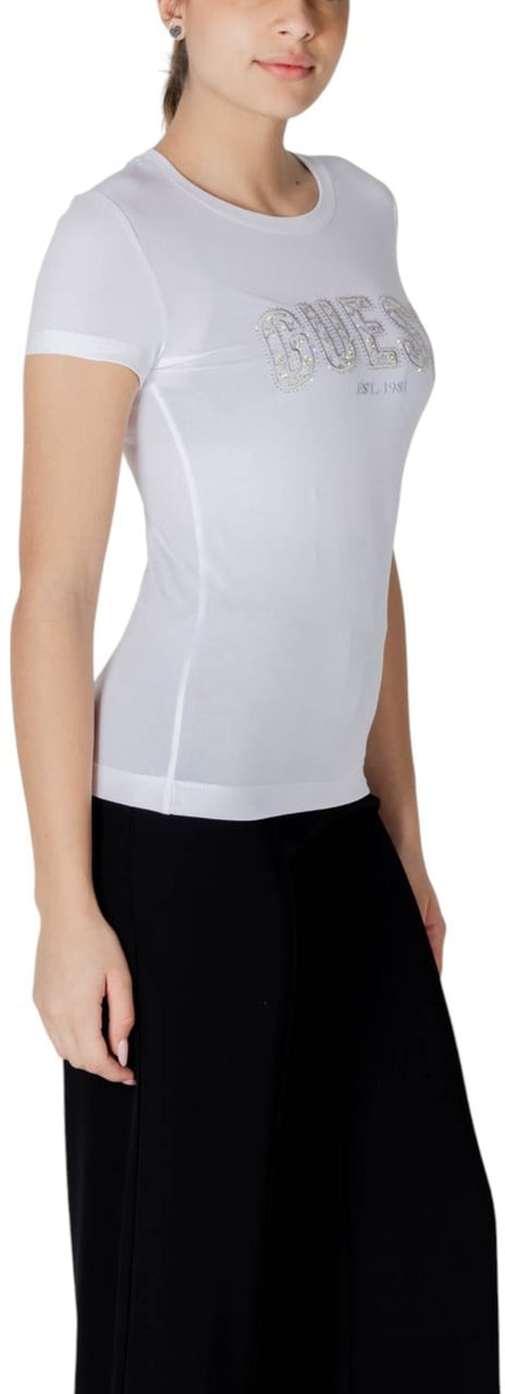 Guess Women T-Shirt Zwart