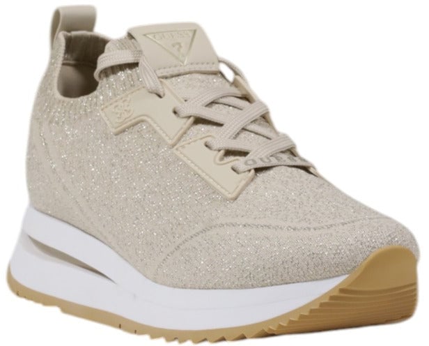 Guess Women Sneakers Beige