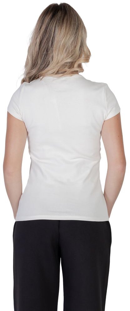 Guess Active Cream Cotton T-Shirt Beige