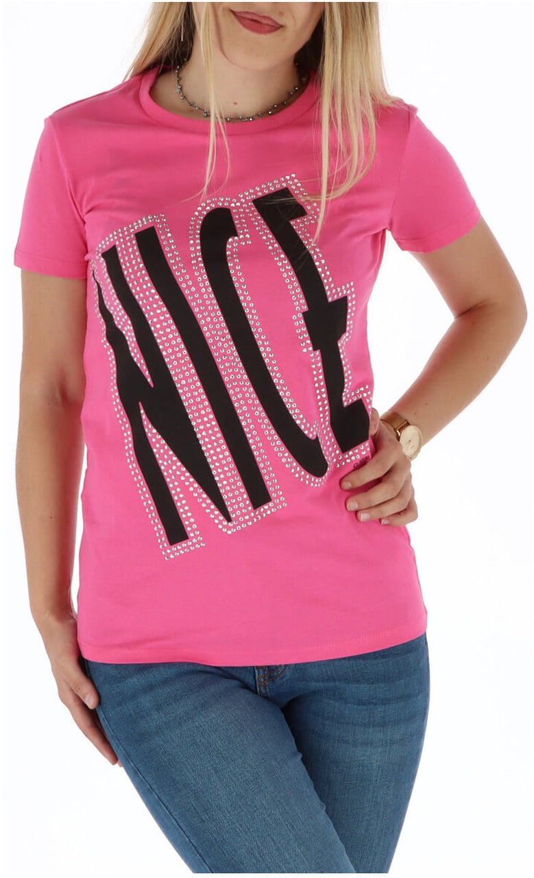 Guess Women T-Shirt Roze