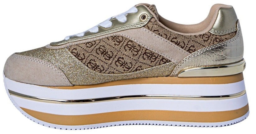 Guess Women Sneakers Beige