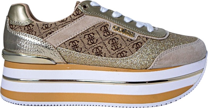 Guess Women Sneakers Beige
