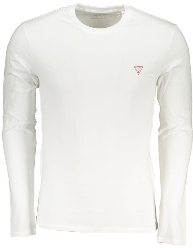Guess Jeans White Cotton Men's T-Shirt Wit