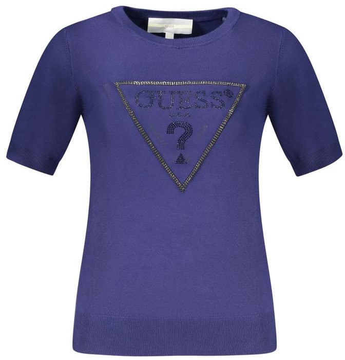 Guess Guess Jeans Blu Viscosa Woman Sweater Blauw
