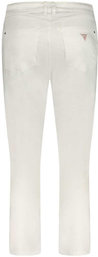 Guess Jeans Bianco Lyocell Women's Skinny Jean Wit
