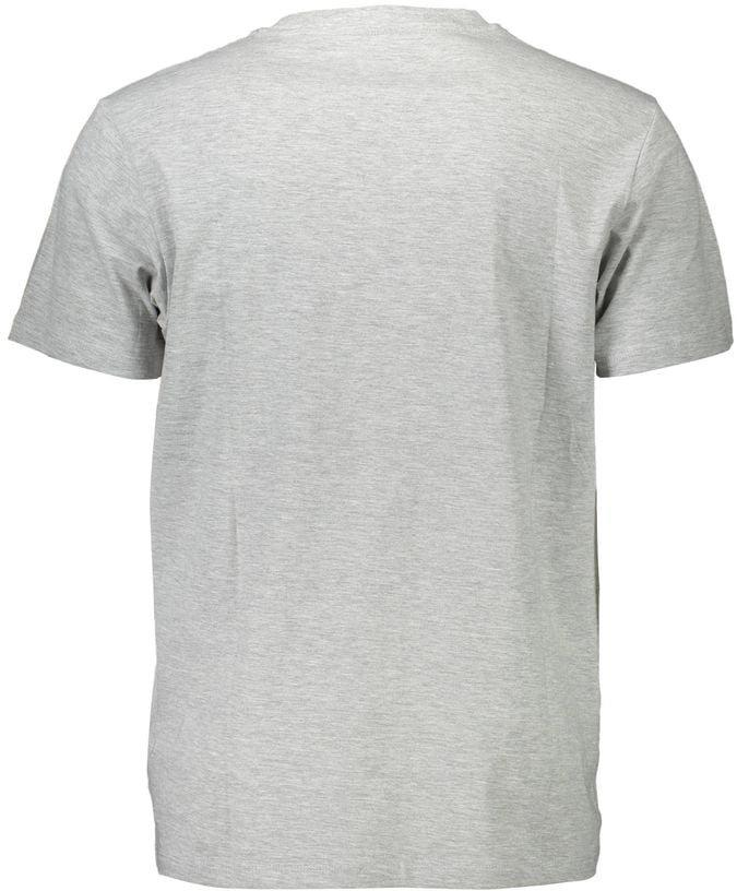 Guess Jeans Grigio Cotone Mens T-Shirt Grijs