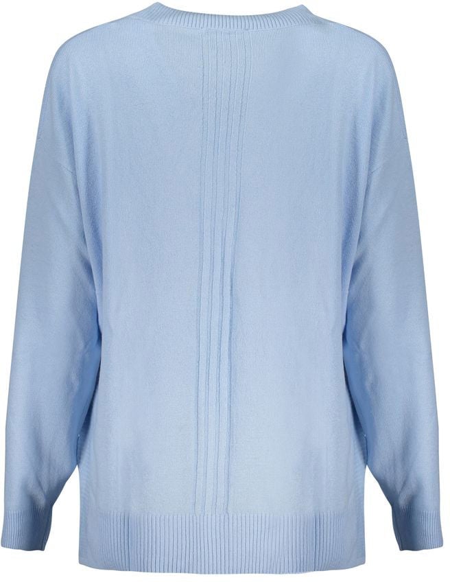 Guess Guess Jeans Azzurro Acrylic Women's Sweater Blauw