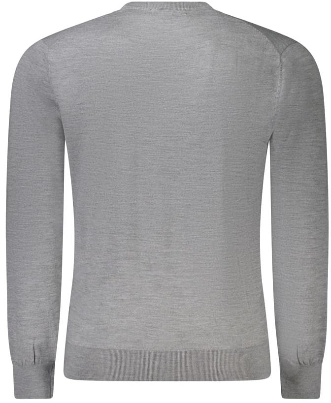 Guess Guess Jeans Grigio Lana Men Sweater Grijs
