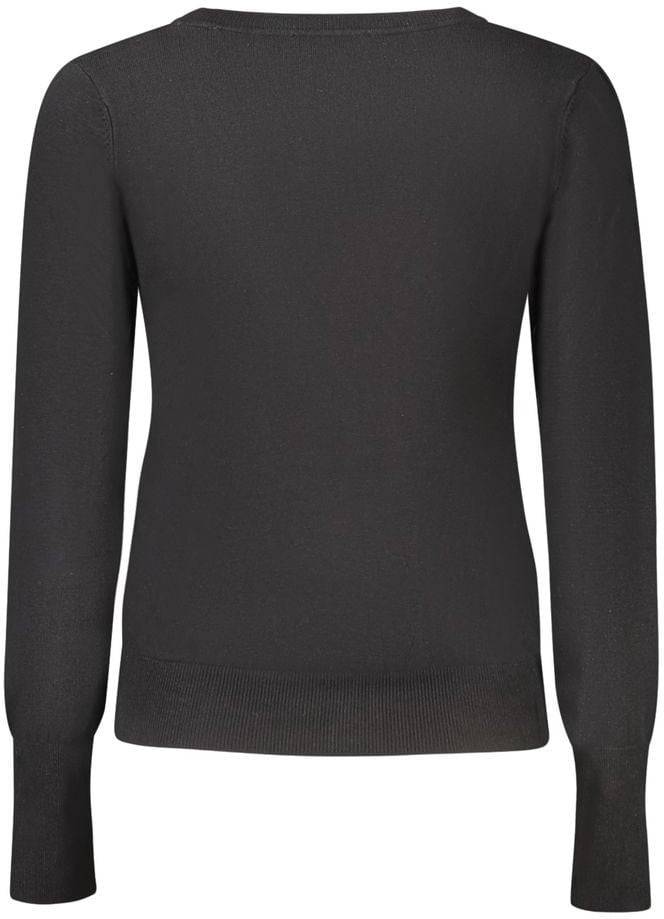 Guess Jeans "Nero Viscosa Donna Cardigan" Zwart