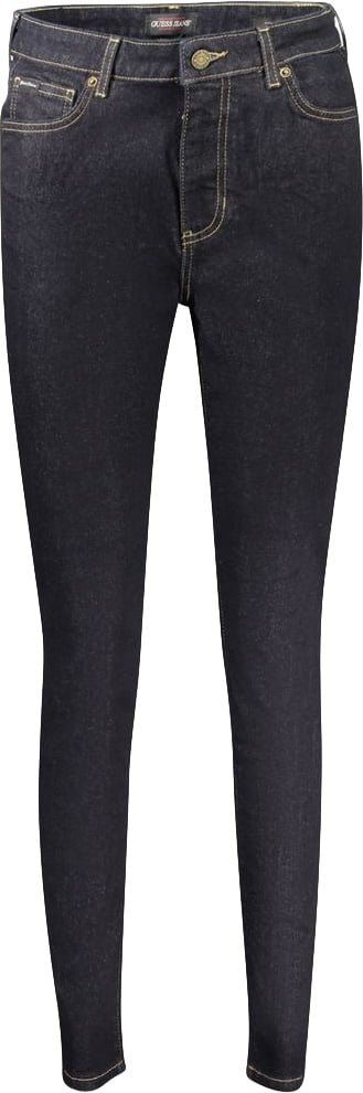 Guess Jeans Blu Cotton Women's Skinny Jean Blauw