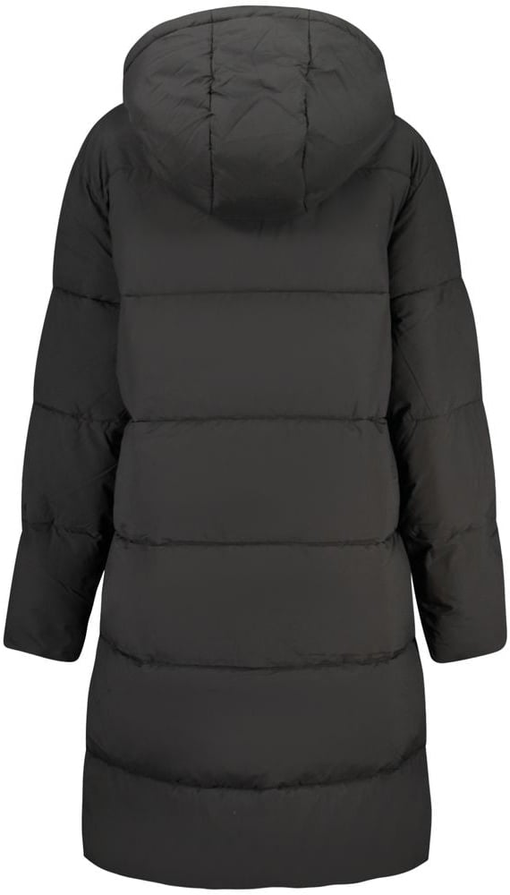 Guess Jeans Black Polyester Women's Jacket Zwart