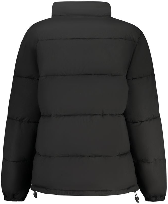 Guess Jeans Nero Polyester Woman Jacket Zwart