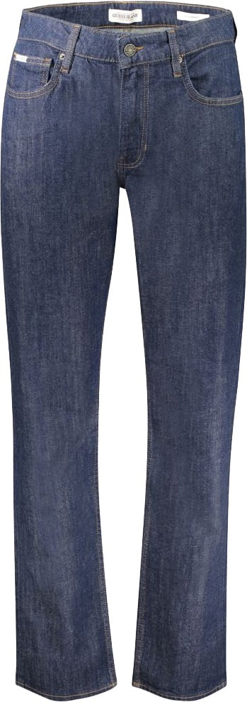 Guess Jeans Blu Cotton Men's Jeans Blauw