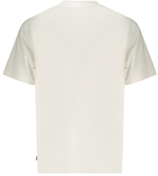 Guess Jeans White Cotton Men T-Shirt Wit