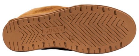 Guess Beige Suede Leather Ankle Boots Beige
