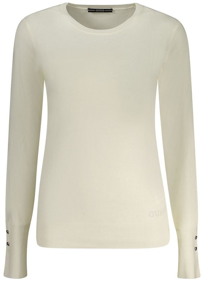 Guess Guess Jeans Bianco Viscosa Women Sweater Wit