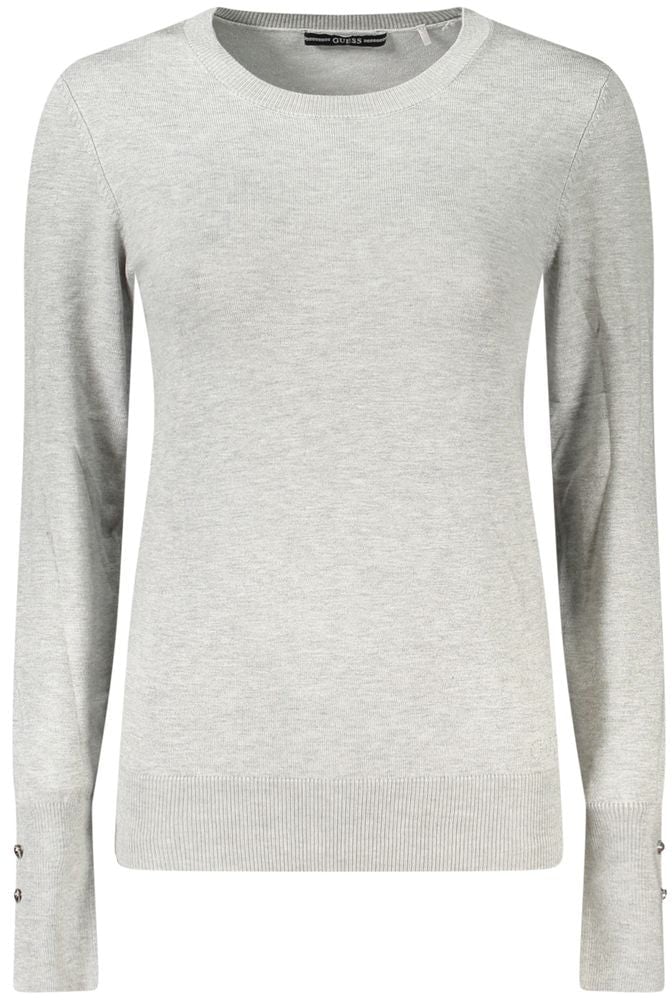 Guess Jeans Grigio Viscosa Women Sweater Grijs